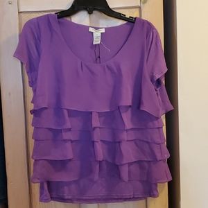 brand new ladies ruffles blouse
